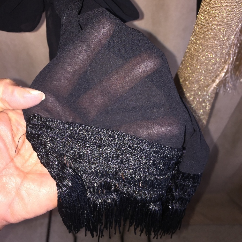 Trio of Fringed Scarves Lane Bryant - Picture 11 of 15